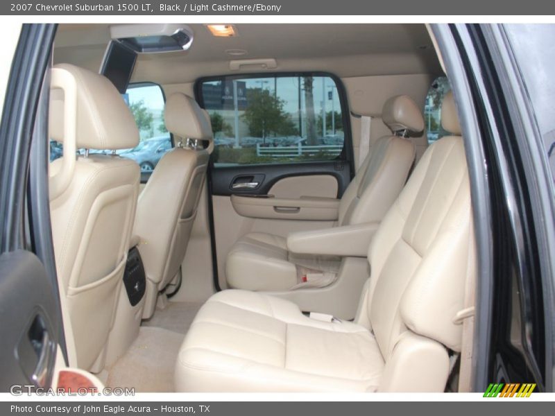 Black / Light Cashmere/Ebony 2007 Chevrolet Suburban 1500 LT