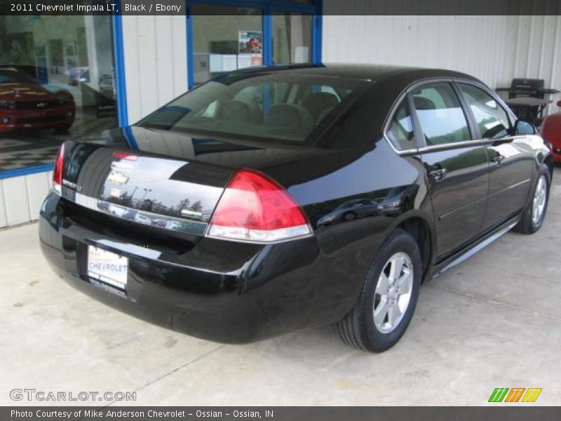 Black / Ebony 2011 Chevrolet Impala LT