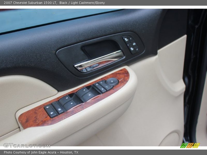 Black / Light Cashmere/Ebony 2007 Chevrolet Suburban 1500 LT