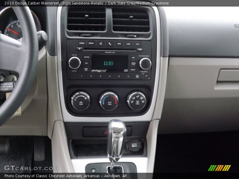 Light Sandstone Metallic / Dark Slate Gray/Medium Graystone 2010 Dodge Caliber Mainstreet