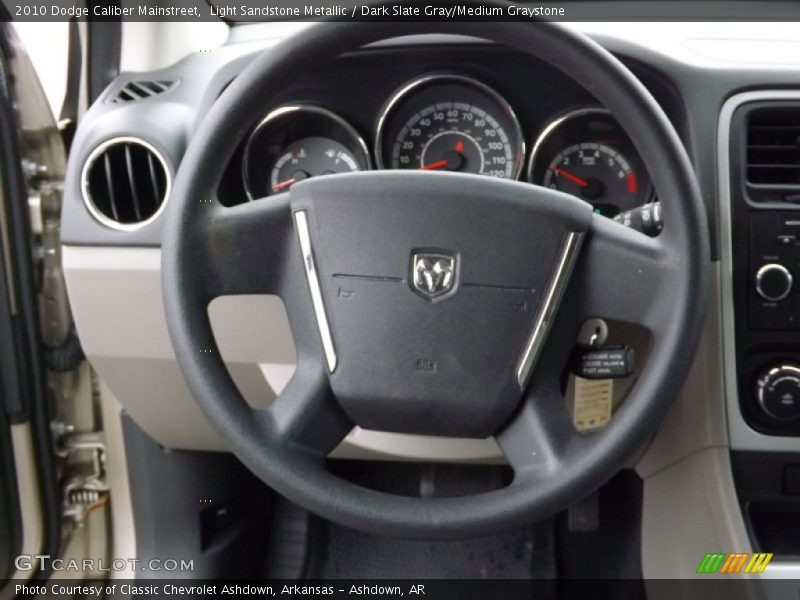 Light Sandstone Metallic / Dark Slate Gray/Medium Graystone 2010 Dodge Caliber Mainstreet