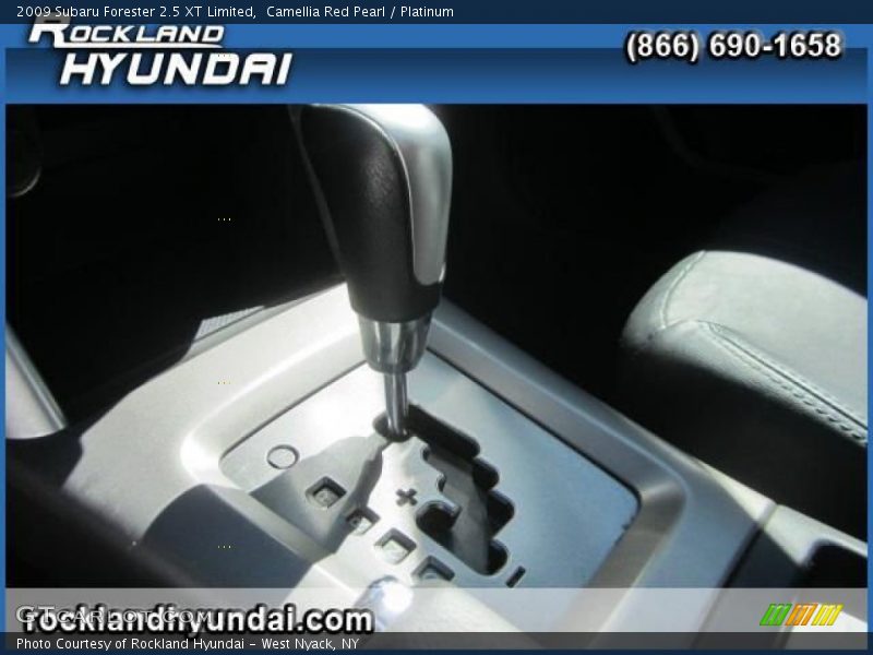 Camellia Red Pearl / Platinum 2009 Subaru Forester 2.5 XT Limited