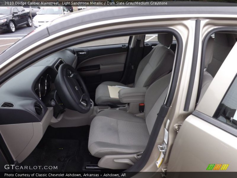 Light Sandstone Metallic / Dark Slate Gray/Medium Graystone 2010 Dodge Caliber Mainstreet
