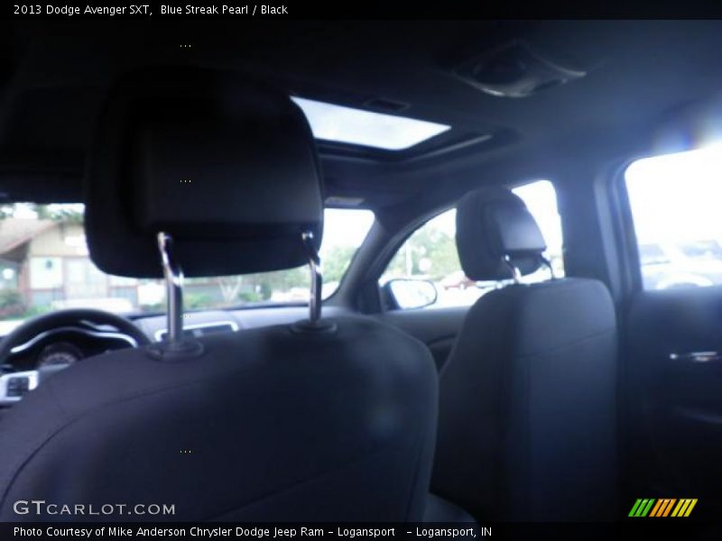 Blue Streak Pearl / Black 2013 Dodge Avenger SXT