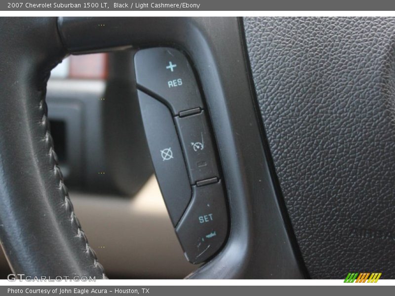 Black / Light Cashmere/Ebony 2007 Chevrolet Suburban 1500 LT