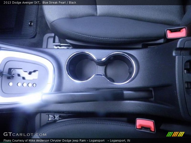 Blue Streak Pearl / Black 2013 Dodge Avenger SXT