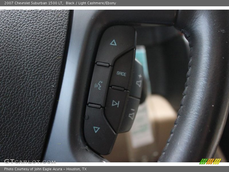 Black / Light Cashmere/Ebony 2007 Chevrolet Suburban 1500 LT