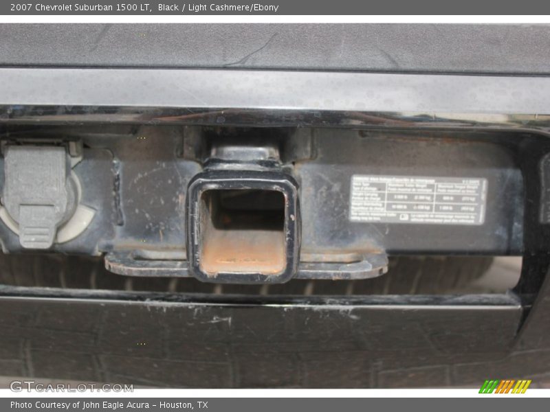 Black / Light Cashmere/Ebony 2007 Chevrolet Suburban 1500 LT