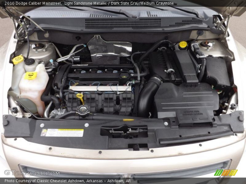 Light Sandstone Metallic / Dark Slate Gray/Medium Graystone 2010 Dodge Caliber Mainstreet