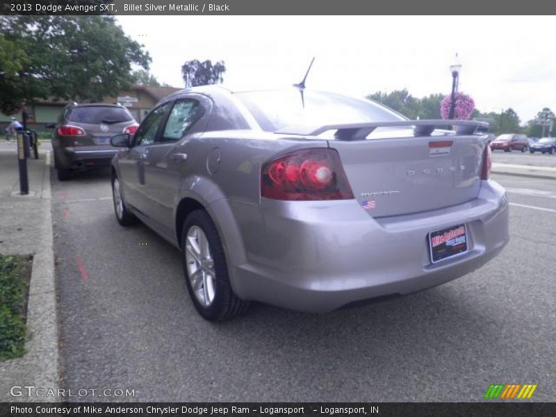 Billet Silver Metallic / Black 2013 Dodge Avenger SXT