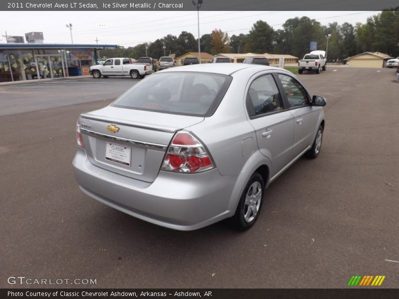 Ice Silver Metallic / Charcoal 2011 Chevrolet Aveo LT Sedan