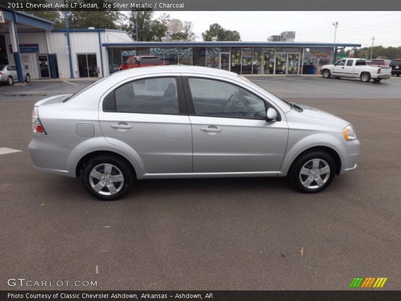 Ice Silver Metallic / Charcoal 2011 Chevrolet Aveo LT Sedan