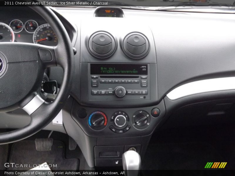 Ice Silver Metallic / Charcoal 2011 Chevrolet Aveo LT Sedan