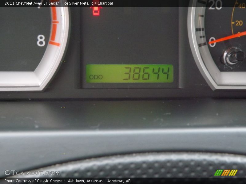 Ice Silver Metallic / Charcoal 2011 Chevrolet Aveo LT Sedan