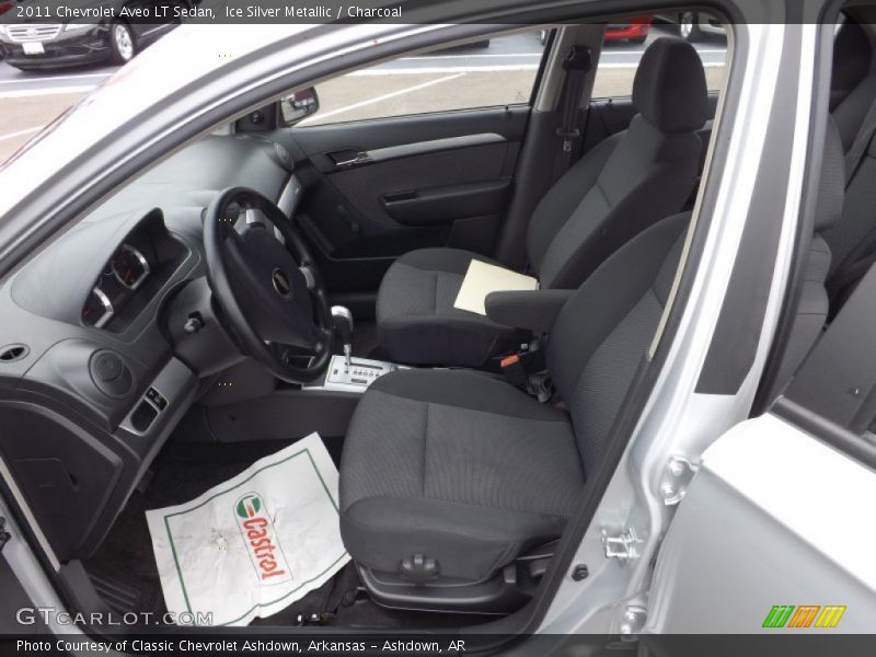 Ice Silver Metallic / Charcoal 2011 Chevrolet Aveo LT Sedan