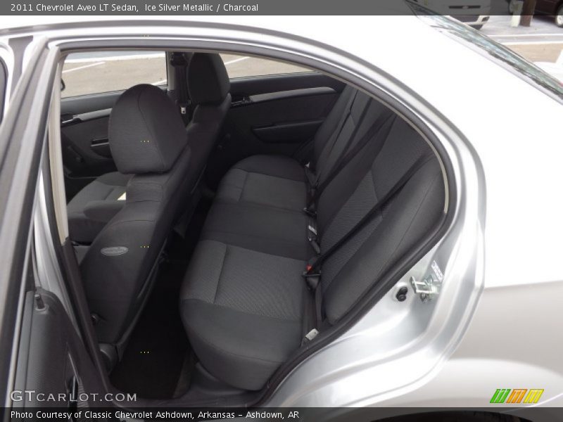 Ice Silver Metallic / Charcoal 2011 Chevrolet Aveo LT Sedan