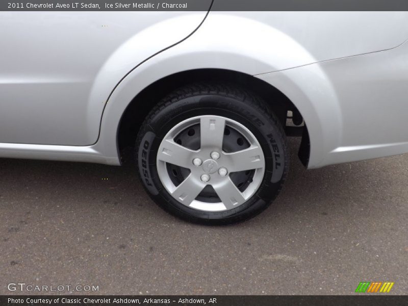 Ice Silver Metallic / Charcoal 2011 Chevrolet Aveo LT Sedan