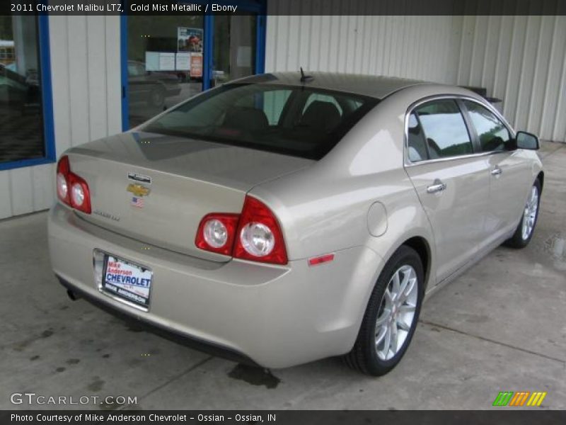 Gold Mist Metallic / Ebony 2011 Chevrolet Malibu LTZ