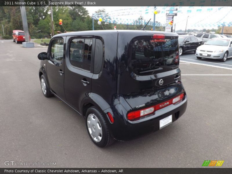 Sapphire Black Pearl / Black 2011 Nissan Cube 1.8 S