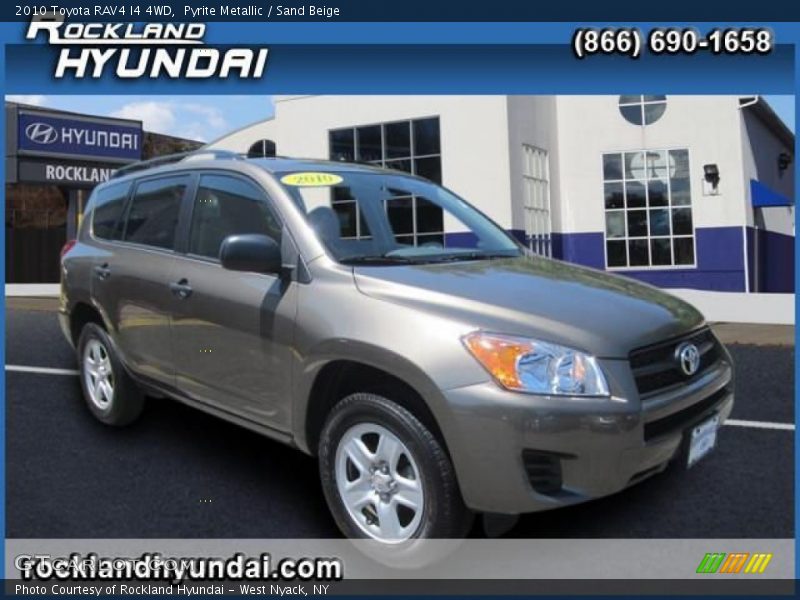 Pyrite Metallic / Sand Beige 2010 Toyota RAV4 I4 4WD