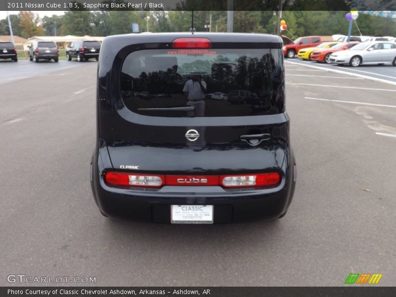 Sapphire Black Pearl / Black 2011 Nissan Cube 1.8 S