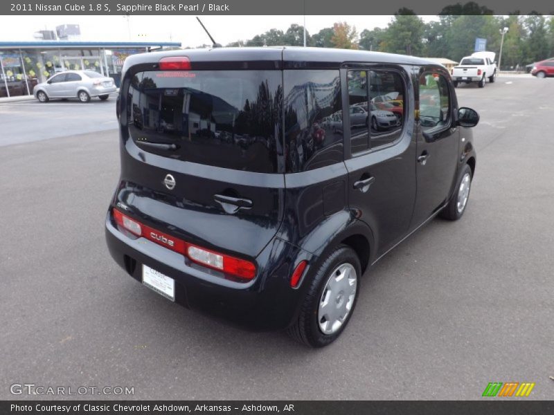 Sapphire Black Pearl / Black 2011 Nissan Cube 1.8 S