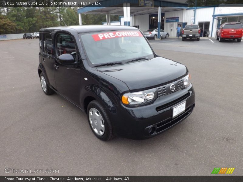 Sapphire Black Pearl / Black 2011 Nissan Cube 1.8 S