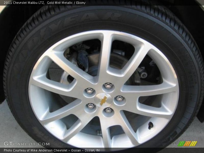 Gold Mist Metallic / Ebony 2011 Chevrolet Malibu LTZ