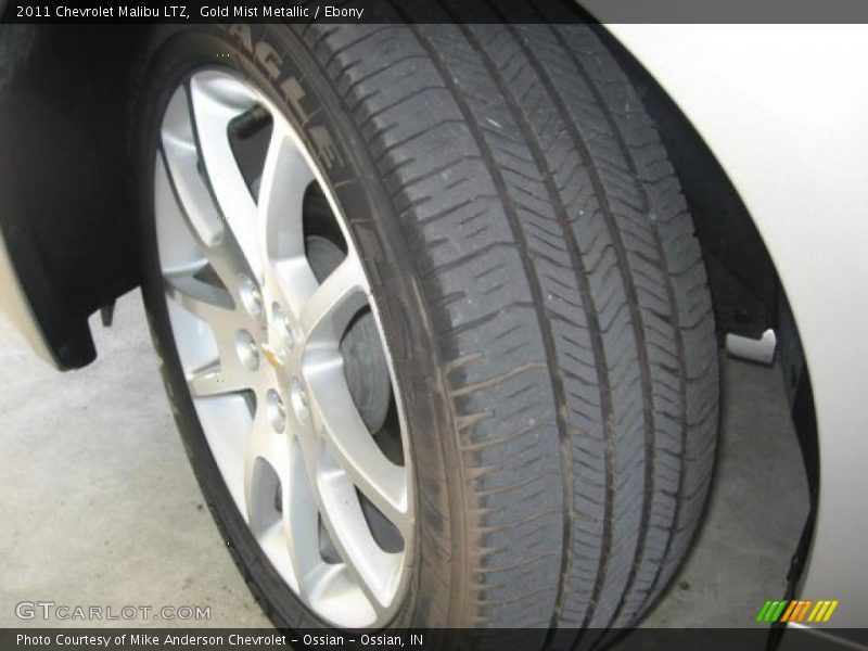 Gold Mist Metallic / Ebony 2011 Chevrolet Malibu LTZ