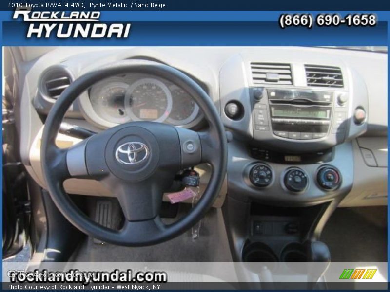 Pyrite Metallic / Sand Beige 2010 Toyota RAV4 I4 4WD