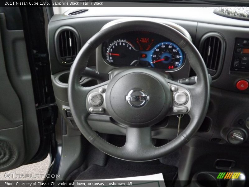 Sapphire Black Pearl / Black 2011 Nissan Cube 1.8 S
