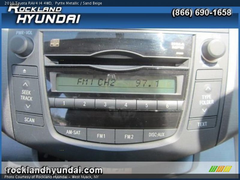 Pyrite Metallic / Sand Beige 2010 Toyota RAV4 I4 4WD