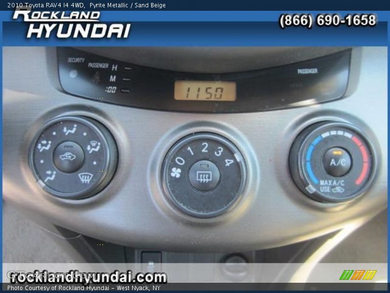 Pyrite Metallic / Sand Beige 2010 Toyota RAV4 I4 4WD