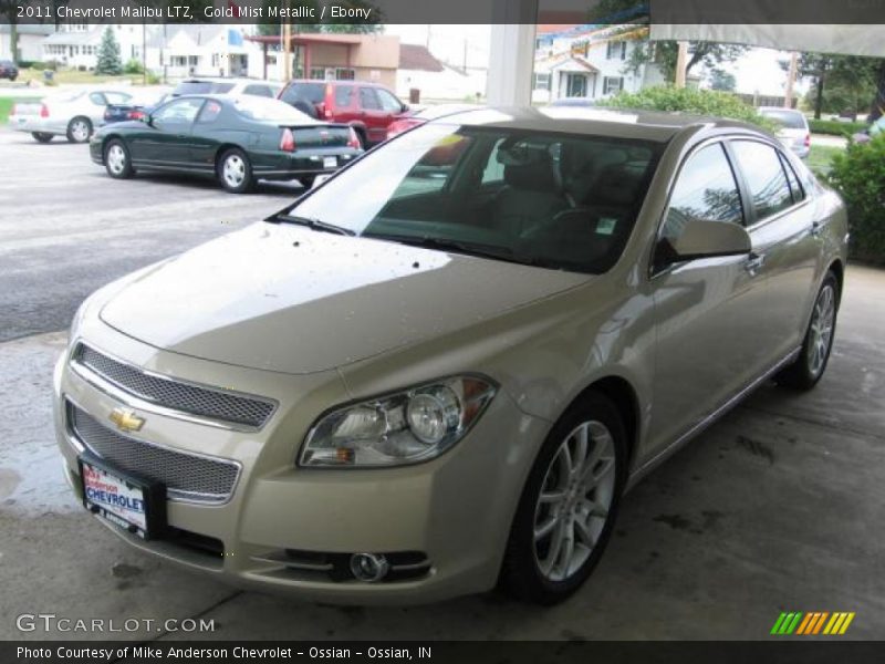 Gold Mist Metallic / Ebony 2011 Chevrolet Malibu LTZ