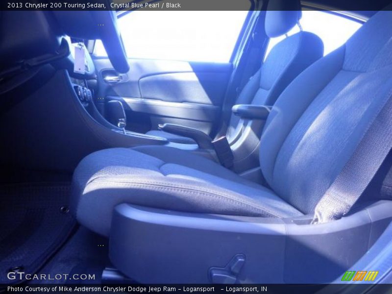 Crystal Blue Pearl / Black 2013 Chrysler 200 Touring Sedan