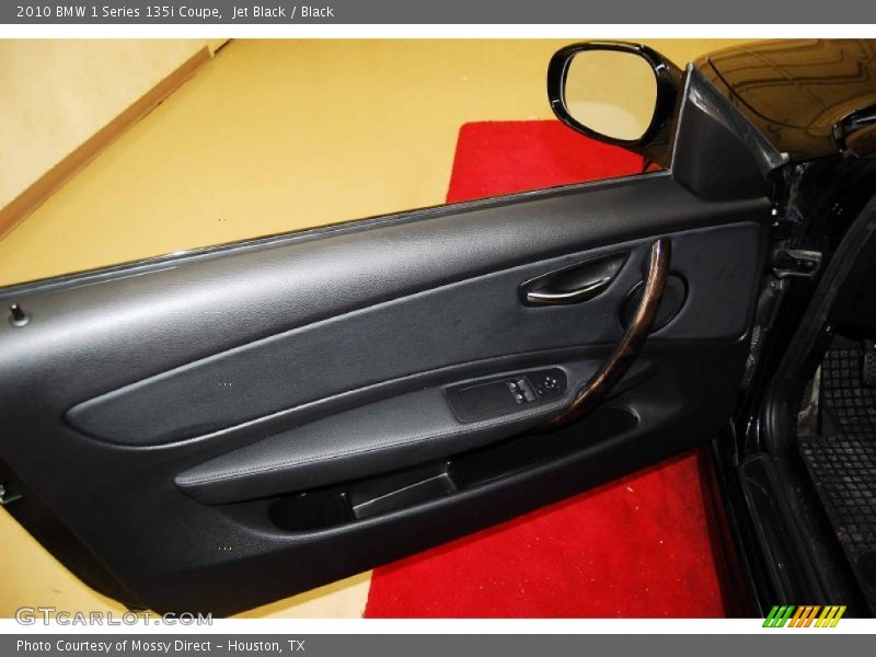 Jet Black / Black 2010 BMW 1 Series 135i Coupe
