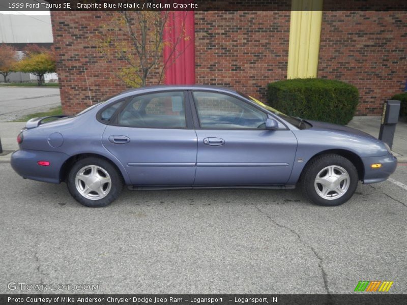 Graphite Blue Metallic / Medium Graphite 1999 Ford Taurus SE