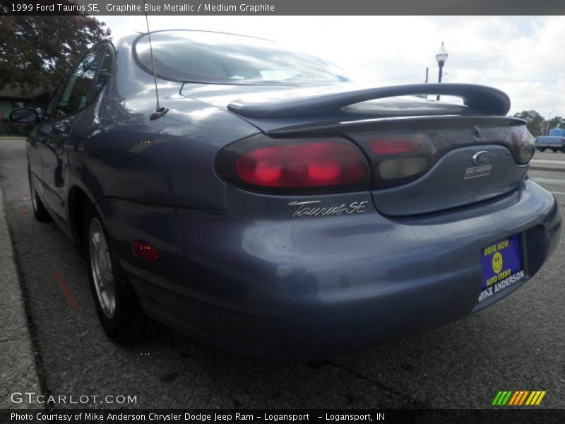 Graphite Blue Metallic / Medium Graphite 1999 Ford Taurus SE