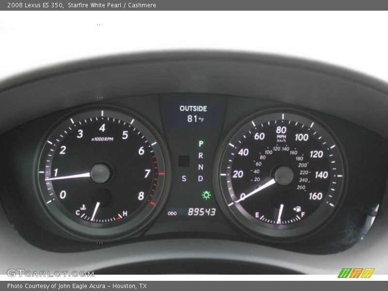 Starfire White Pearl / Cashmere 2008 Lexus ES 350