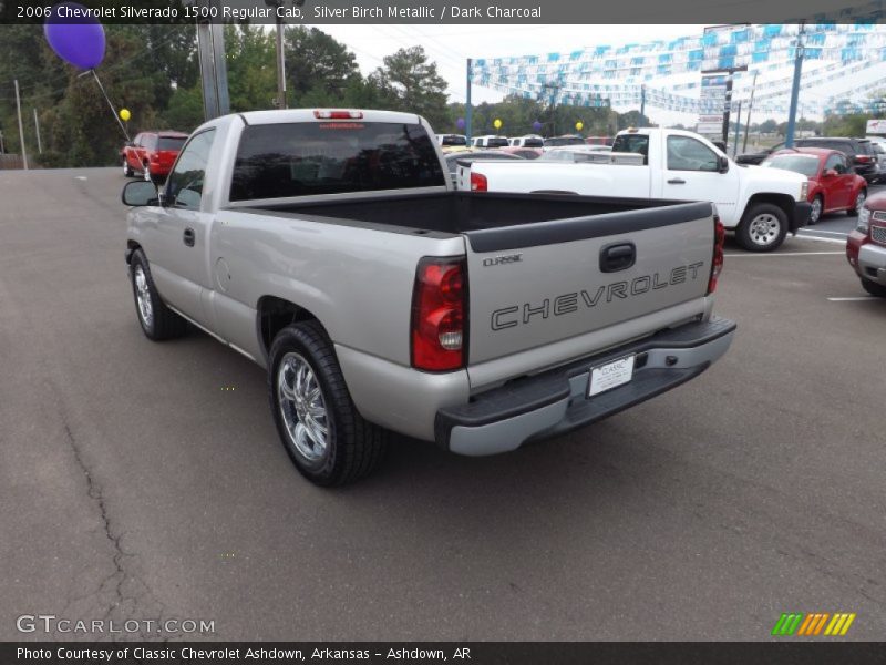 Silver Birch Metallic / Dark Charcoal 2006 Chevrolet Silverado 1500 Regular Cab