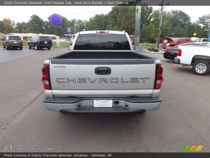 Silver Birch Metallic / Dark Charcoal 2006 Chevrolet Silverado 1500 Regular Cab