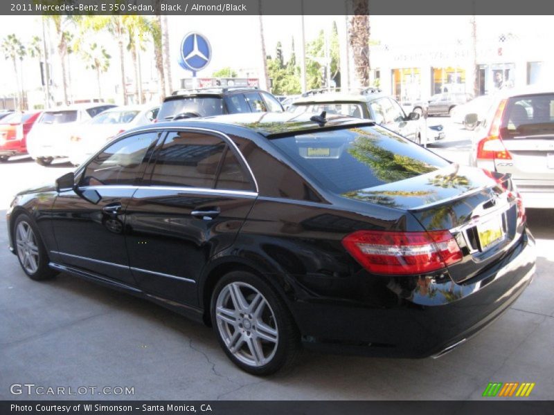 Black / Almond/Black 2011 Mercedes-Benz E 350 Sedan