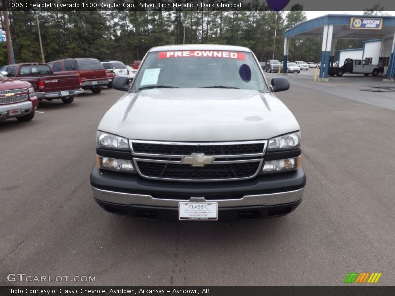 Silver Birch Metallic / Dark Charcoal 2006 Chevrolet Silverado 1500 Regular Cab
