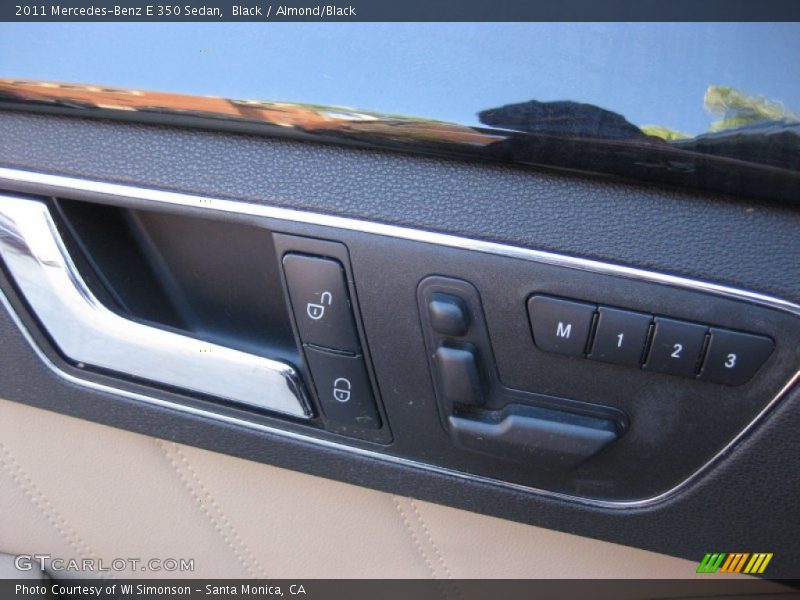 Black / Almond/Black 2011 Mercedes-Benz E 350 Sedan