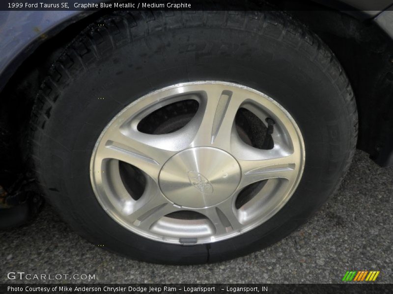 Graphite Blue Metallic / Medium Graphite 1999 Ford Taurus SE