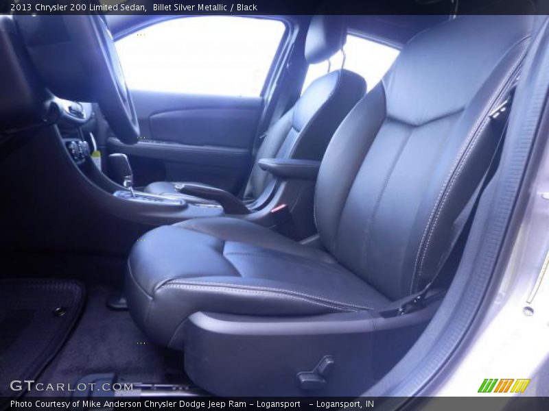 Billet Silver Metallic / Black 2013 Chrysler 200 Limited Sedan
