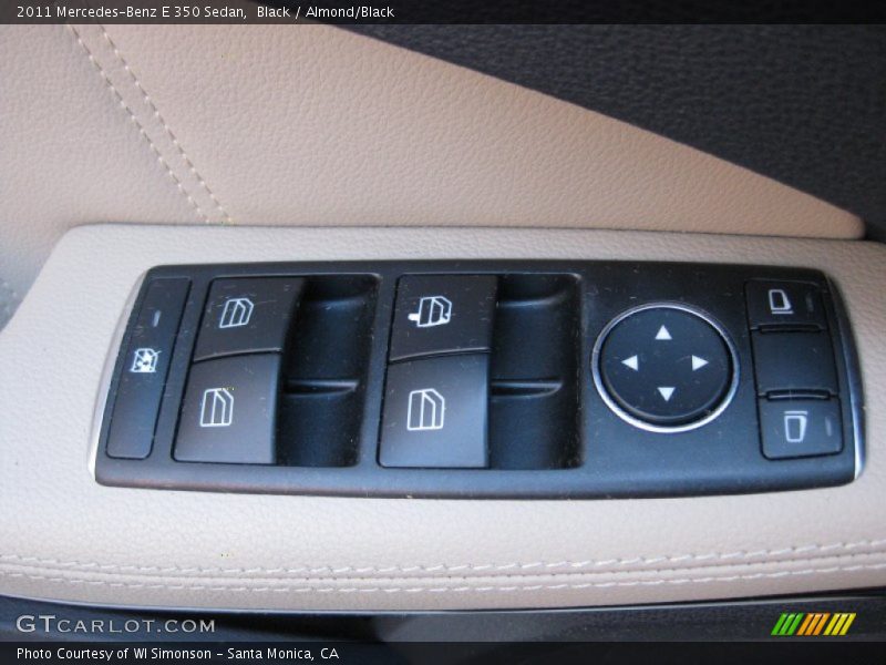 Black / Almond/Black 2011 Mercedes-Benz E 350 Sedan