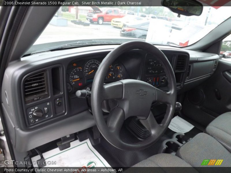 Silver Birch Metallic / Dark Charcoal 2006 Chevrolet Silverado 1500 Regular Cab