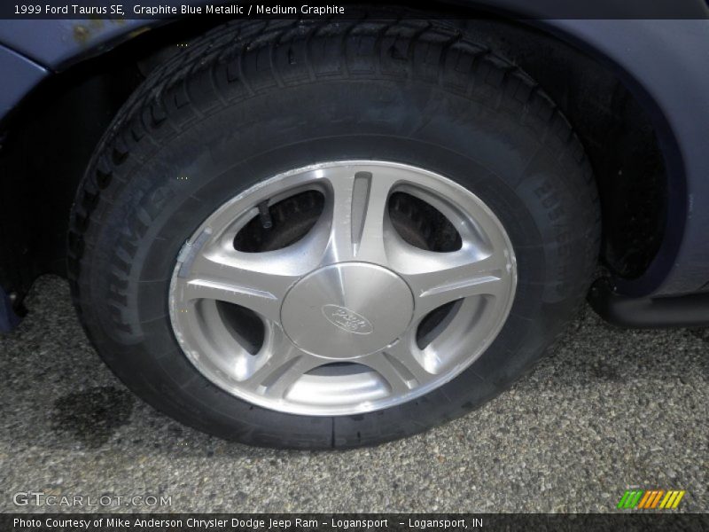 Graphite Blue Metallic / Medium Graphite 1999 Ford Taurus SE