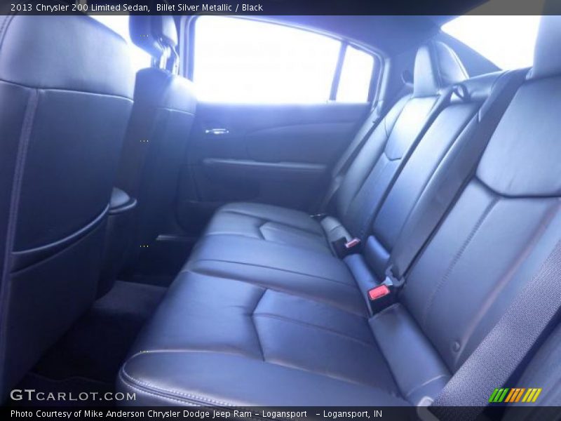 Billet Silver Metallic / Black 2013 Chrysler 200 Limited Sedan